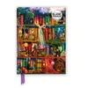 KNYGA Flame Tree Studio Aimee Stewart: Treasure Hunt Bookshelves (Foiled Blank Journal)