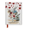 KNYGA Flame Tree Studio Alice's Adventures in Wonderland: Baltas Rabbit (Foiled Journal)
