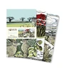 KNYGA Flame Tree Studio Angela Harding: Landscapes Set of 3 Mini Notebooks