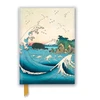 KNYGA Flame Tree Studio Hiroshige II: The Seven-Mile Beach in Sagami Province (Foiled Journal)