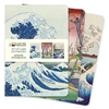 KNYGA Flame Tree Studio Japanese Woodblocks Set of 3 Midi Notebooks