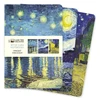 KNYGA Flame Tree Studio Vincent van Gogh Set of 3 Midi Notebooks