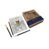 KNYGA Insight Insight Editions Harry Potter Mini Coloring Set: Contains 64pp coloring book and 12 premium colored pencils