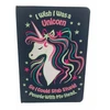 KNYGA Insights Insight Editions I Wish I Was A Unicorn Embroidered Journal