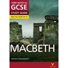 KNYGA James Sale Macbeth York Notes GCSE English Literature Study Guide - for 2026, 2027 exams