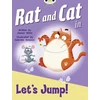 KNYGA Jeanne Willis Bug Club Guided Fiction Reception Raudona C Rat and Cat in Let's Jump