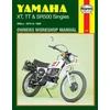 KNYGA John Haynes Yamaha XT, TT &amp; SR500 Singles (75 - 83) Haynes Repair Manual