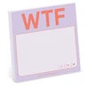KNYGA Knock Knock Knock Knock Knock WTF Sticky Notes (Pastel Edition)
