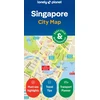 KNYGA Lonely Planet Singapore City Map