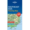 KNYGA Lonely Planet Southeast Asia Planning Map: Durable, Atsparus vandeniui, Easy-Fold Travel Map with Top Attractions, Itineraries &amp; Themed Lists