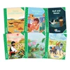 KNYGA Louise Van Pottelsberghe Jolly Phonics Folktales Žalias Readers (Level 3) Complete Set (1-6), in Precursive Letters (British English edition)