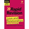 KNYGA Lucy Toop York Notes RAPID AQA GCSE (Revision Guide) Love and Relationships Poetry Anthology - for 2026, 2027 exams