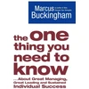 KNYGA Marcus Buckingham One Thing You Need to Know