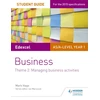 KNYGA Mark Hage Edexcel AS/A-level Year 1 Business Student Guide: Theme 2: Managing business activities