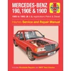 KNYGA Mercedes-Benz 190, 190E &amp; 190D Petrol &amp; Diesel (83 - 93) Haynes Repair Manual