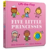 KNYGA Michael Brownlow Five Little Princesses, Lift-the-Flap