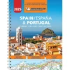 KNYGA Michelin Spain & Portugal 2025 - Tourist and Motoring Atlas (A4-Spiral)