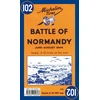 KNYGA Michelin Travel Publications Battle of Normandy - Michelin Historical Map 102