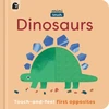 KNYGA Happy Yak MiniTouch: Dinosaurs, Touch-and-feel first opposites