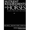 KNYGA National Research Council Nutrient Requirements of Horses, Sixth Revised Edition