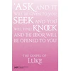 KNYGA New International Version NIV Gospel of Luke