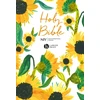 KNYGA New International Version NIV Larger Print Soft-tone Bible, Sunflowers