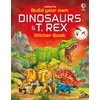 KNYGA Nolan Kate Build Your Own Dinosaurs and T. Rex Sticker Book