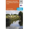 KNYGA Ordnance Survey Banbury, Bicester and Chipping Norton