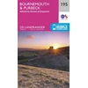 KNYGA Ordnance Survey Bournemouth &amp; Purbeck, Wimborne Minster &amp; Ringwood