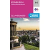 KNYGA Ordnance Survey Edinburgh, Penicuik &amp; North Berwick