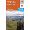 KNYGA Ordnance Survey Loch Etive and Glen Orchy