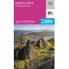 KNYGA Ordnance Survey North Skye, Dunvegan &amp; Portree