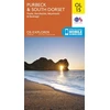 KNYGA Ordnance Survey Purbeck &amp; South Dorset, Poole, Dorchester, Weymouth &amp; Swanage
