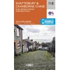 KNYGA Ordnance Survey Shaftesbury, Cranbourne Chase, Poole, Wimbourne Minster and Blandford