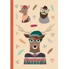 KNYGA Peony Press Hipster Animals Collection