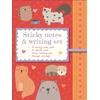 KNYGA Peony Press Staff Sticky Notes and Writing Set: Cute Cats