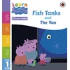KNYGA Peppa Pig Learn with Peppa Phonics Level 1 Book 9 – Fish Tanks and The Van (Phonics Reader)