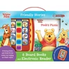 KNYGA Pi Kids Disney Winnie the Pooh Friendly Stories: Me Reader Jr 8 Board Books and Electronic Reader Sound Book Set