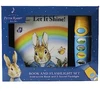 KNYGA Pi Kids World of Peter Rabbit Let it Shine Book and 5 Sound Flashlight Set