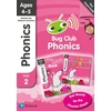 KNYGA Rhona Johnston Bug Club Phonics Learn at Home Pack 2, Phonics Sets 4-6 for ages 4-5 (Six stories + Parent Guide + Activity Book)