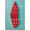 KNYGA Robert Hass Little Book on Form
