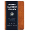 KNYGA Rock Point Editors Internet Password Logbook (Cognac Leatherette)