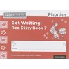 KNYGA Ruth Miskin Read Write Inc. Phonics: Get Writing! Raudona Ditty Book 7 Pack of 10