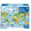 KNYGA Smith Sam Atlas and Jigsaw Map of the World