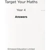 KNYGA Stephen Pearce Pearce Stephen Target Your Maths Year 4 Answer Book