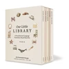 KNYGA Tabitha Paige Our Little Library Vol. 2, A Foundational Language Vocabulary Board Book Set for Babies, Including Ocean Animals, Safari Animals, Food and Drink, Clothes, and Around the House