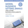 KNYGA Taylor, Shirley Cert. Ed Model Business Letters, Emails and Other Business Documents