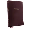 KNYGA Thomas Nelson KJV Holy Bible: Super Giant Print with 43,000 Cross References, Burgundy Leather-look, Raudona Letter, Comfort Print: King James Version