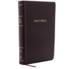 KNYGA Thomas Thomas Nelson KJV Holy Bible: Personal Size Giant Print with 43,000 Cross References, Burgundy Bonded Leather, Raudona Letter, Comfort Print (Thumb Indexed): King James Version