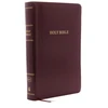 KNYGA Thomas Thomas Nelson KJV Holy Bible: Personal Size Giant Print with 43,000 Cross References, Burgundy Leather-Look, Raudona Letter, Comfort Print: King James Version